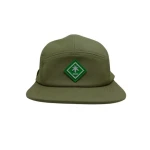 Custom Rubber Logo Patch Fishing Cap Camping Cap Gorras UV Sun Hat Light Weight Quick Dry Sport Cap Wholesale Branded Sport Cao
