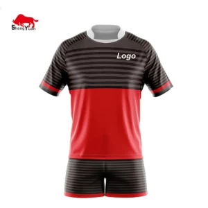 Custom Rugby Shirt Football Wear Uniforms Printing Sublimation Rugby Jersey
