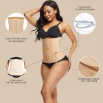 Custom Service Post Surgery Abdominal High Compression Women Waist Trainer Body Shaper