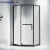 Import Custom Shower Room Black 8Mm Bathroom Pivot Framed Shower Door Tempered Glass Shower Glass Doors from China