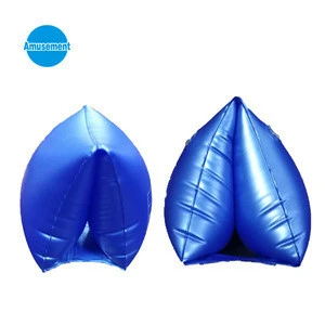 Custom Water Sports Equipment Solid Color PVC Inflatable Swimming Water Pool Floats Arm Ring for Kiddie