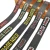 Import custom woven emboss knit jacquard pattern logo recycled thick nylon belt tape strap for dog collar luggage backpack bags webbing from China