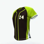 Customised Sublimation Baseball Shirt Wholesale Full Sublimation Baseball