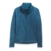 Customized High Quality Bulk Blue Women Sweatshirt Hoodie Zip Sport Jacket Coat