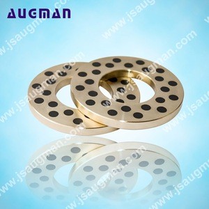 Customized high quality metal slide plate, copper slide flat washer, slide thrust bearing