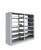 Import Customized Library Furniture Steel and Wooden Shelf Wall for School from China