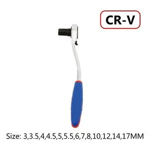 Customized Logo Chrome Vanadium 3MM - 17MM Allen Hex Key Ratchet Wrench