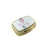 Import Customized logo square shape  travel metal pill case with mirror for promotion gift from China