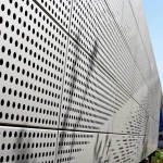Customized Metal aluminum decorative perforated Aluminum Composite Panels for exterior wall