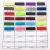 Import Customized Polyester thick felt fabric china textile colorful Synthetic Felt from China