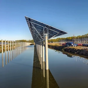 Customized Steel Solar Ground Mounting Bracket Photovoltaic Bracket System Structure