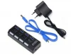 Customized USB 3.0 Hub 4 Ports Super Speed 5Gbps  With on/off Switch For Windows Mac OS Linux PC Laptop