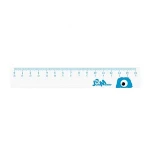 Cute Cartoon Plastic Transparent  Straight Ruler 15cm For Kids School