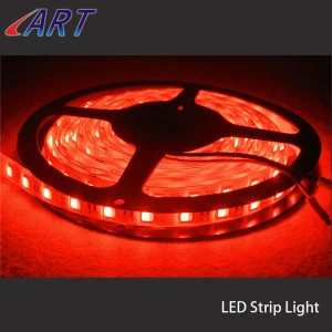 DC24V 5050SMD RGB/RGBW led strip light 44key ir remote control flexible strip with IP65 waterproof connector for bicycle lights