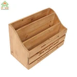 Decoration Letter Holder Organizer , Wood Letter Rack