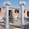 Decorative garden stone pillar