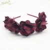 Delicate Rose Jewelry Headband Wedding Hair Accessories Handmade Floral Bridal Headpiece Women Headbands