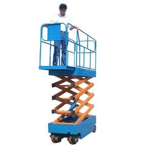Different heights of Self-propelled scissor lift tables, automatic scissor lift tables for operating alone