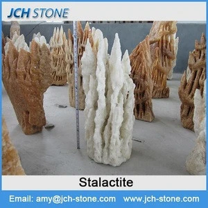 Different type designed stalactite landscape natural stone