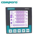 Digital panel 3 phase current voltage frequency smart electrical energy meter counter