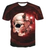 Digital Print Unisex Spandex / Polyester Polo Neck Sublimation Full All Over Print T-Shirts Jersey