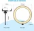 Import Dimmable LED Ring Light 10 inch 26cm With Fill Light Tripod Stand Phone Holder for Selfie Live Streaming Photography Photo Vlog from China