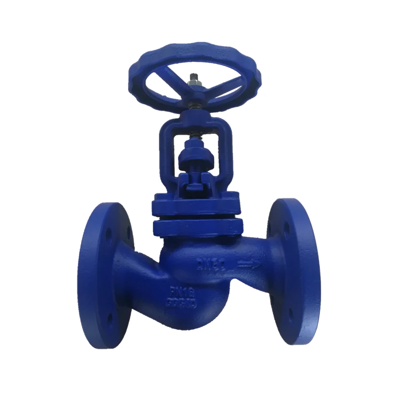 DIN 86251 Cast iron stop valves with straight or angle body