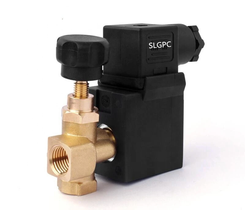 Direct Drive small size brass solenoid valve  1/4&quot; for Ironing machine DL-6K directly acting steam solenoid valve 2way 2position