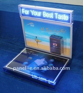 (Direct Manufacturer) LED Mini Display in cigarette acrylic stand