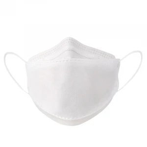 Disposable 5-ply Breathable Comfortable Filter Safety Protective Dust Kf94 Masks  Face Shield  Fish Mouth Mask