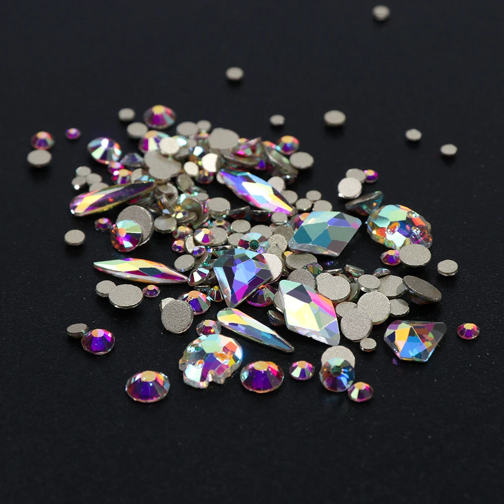 DIY High Quality Gem Crystal Diamond 3D Nail Art Rhinestones