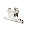 Document handling clip stainless steel fixed clip Office document Financial iron bill Book clip stationery supplies