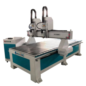Double Head CA-1325 Cnc Router For 3d Wood Relief Carving Cnc Boring Machine