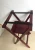 Import Double layer Solid wood Hotel Luggage Racks Folding Luggage chair Plate rack from China