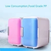 Double Use Four Liter Home Use Refrigerators Ultra Quiet Low Noise Transport Small Refrigerators Freezer Cooling Warm Fridge