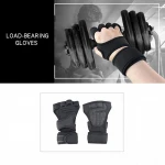 Driving Durable ventilation summer gym Fingerless Spandex racing Sports Glove