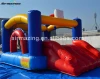 Durable PVC Inflatable Jumping Castle, Bounce House with Basketball Hoop