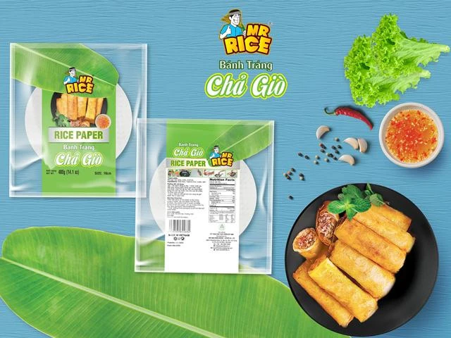 DUY ANH FOODS FACTORY IN VIETNAM - PRODUCE RICE PAPER - SPECIAL ITEM - SUMMERROLL