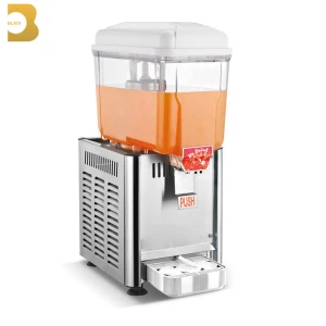 Easy to operate restaurant 24L juice beverage dispenser 2 Tanks Cold/Hot automatic drink dispenser