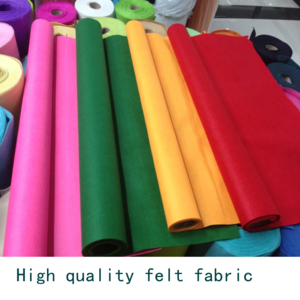 Eco-friendly 100% wool felt fabric for suit