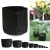 Import Eco friendly breathable felt garden pot grow bag felt from China