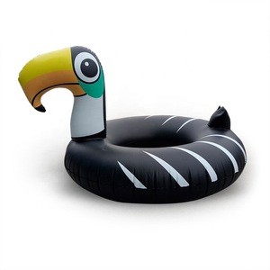 Eco-friendly PVC inflatable  Woodpecker swim ring  pool float swimming tube Cartoon swimming ring for sale