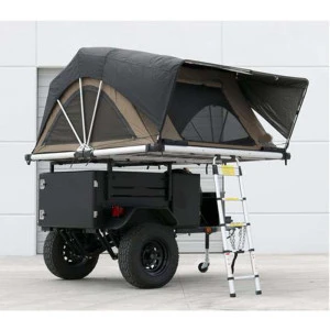 Ecocampor 4wd Overland Small Lightweight Offroad Rv Travel Caravan Trailer With Pop Up Tent Under 20 Feet for Sale