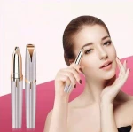 Electric Eyebrow Trimmer Painless Portable Eyebrow Epilator Safe and Easy for Eyebrow Remover