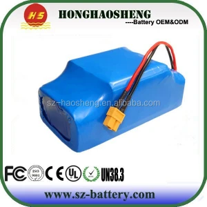 Electric Scooter Lithium Battery 36v 2 Wheels Hover Board Li-ion Battery Pack Wholesale China Electric Bicycles/scooters