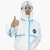 Import EN14126 Disposable Coverall SF Non Woven Workwear with Hood 55g Coverall CE Approved from China