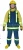 Import EN469 Nomex fireman suit firefighting uniform from China
