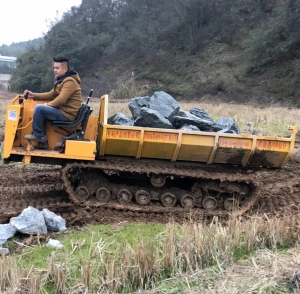 Engineering machinery Tracked tractor crawler dump loader