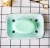Import ES08 Vintage Style White Enameled Metal Soap Dish with Tray 2 layers top layer with holes from China