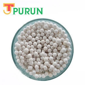 Ethylene Absorbers Air Purification Activated Alumina Ball With Potassium Permanganate